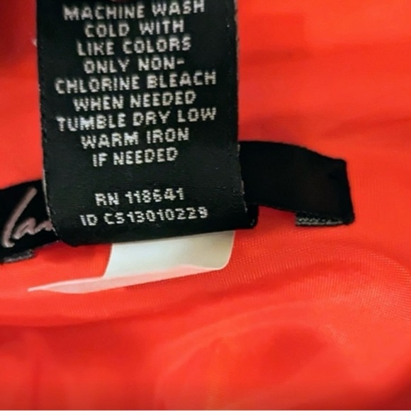 Lane Bryant Red Stretch Cotton Blazer Jacket, women's plus size 28 - Picture 10 of 11